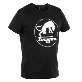 Furygan Corpo Tee Shirt Logo Negro Blanco