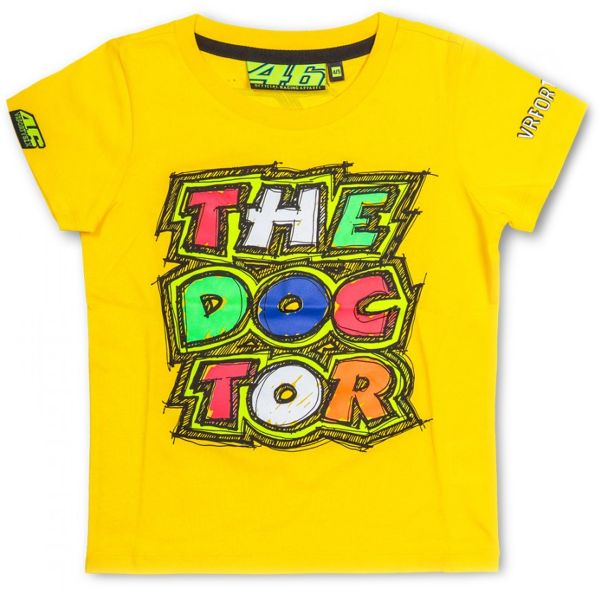 Camisetas Moto VR 46 T-Shirt Kid The Doctor Yellow VR46