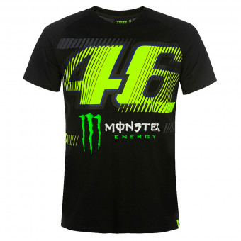 Camisetas Moto VR 46 T-Shirt Monza Dual Black