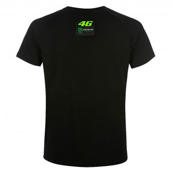 VR 46 T-Shirt Monza Dual Black
