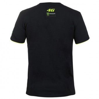 VR 46 T-Shirt Monza Monster VR46 Negra