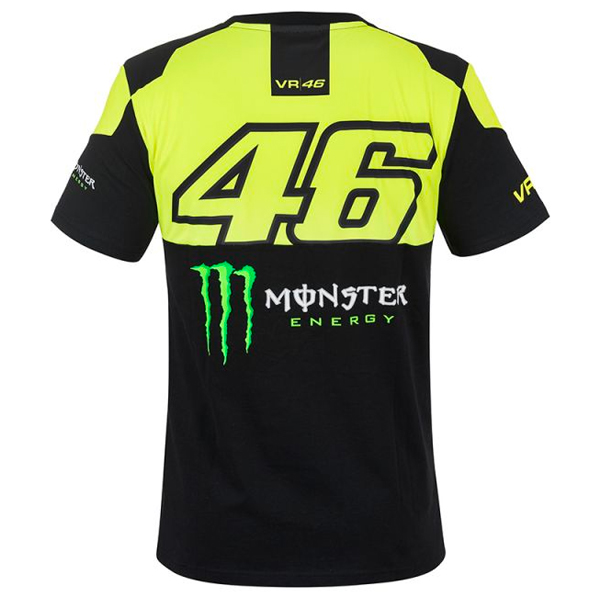 VR 46 T-Shirt Replica Monster VR46 Amarillo Fluo