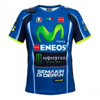 Camisetas Moto VR 46 T-Shirt Replica Racing Yamaha VR46