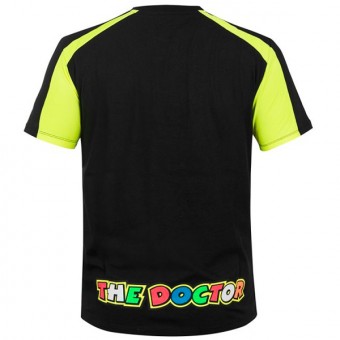 VR 46 T-Shirt VR46 Race Negra