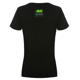 VR 46 T-Shirt Woman Monza Monster Dual Black