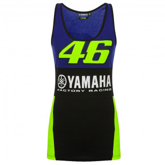 Camisetas Moto VR 46 Tank Top Woman Yamaha Dual Racing