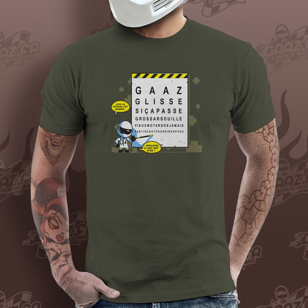 Camisetas Moto Gaaz Vision (Army)