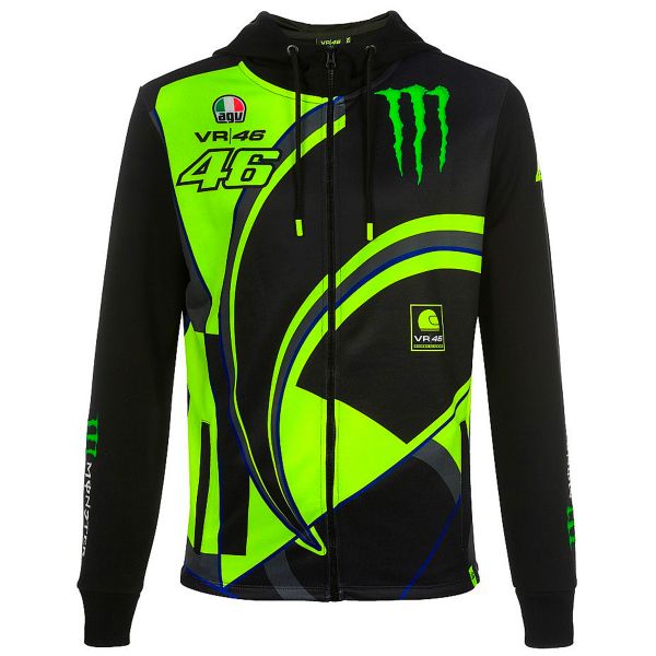 Chaquetas VR 46 Hoodie Replica Monster Dual