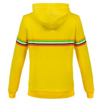 VR 46 Hoodie Stripes VR46 Amarillo