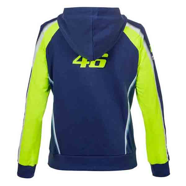 VR 46 Hoodie Zip Lady Racing Yamaha VR46 Azul