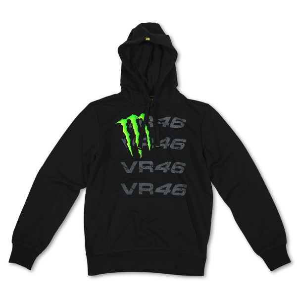 Chaquetas VR 46 Monster Hoodie Black