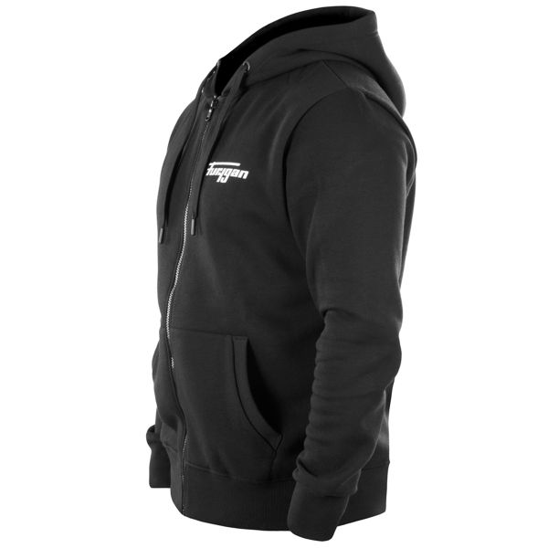 Furygan Sudadera con cremallera Corpo Negro Blanco