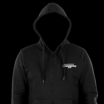 Furygan Sudadera con cremallera Corpo Negro Blanco