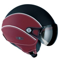 Fashion Nexx X60 Vision Vintage Negro Wine Red